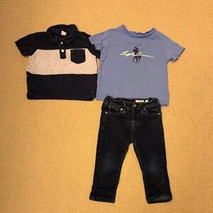 Boys Ralph Lauren Janie and Jack AG Bundle 18-24 Months